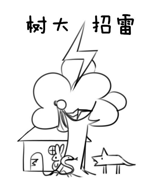 树大招雷剧透